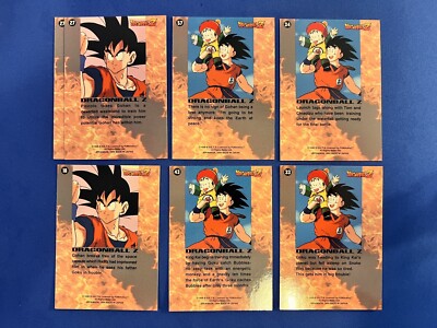 ⭐️ 1996 DRAGON BALL Z SERIES 1 21 CARDS LOT ASSORTMENT ANIME