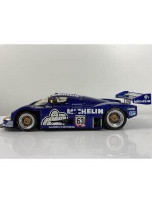 Sauber Mercedes C9 (No. 63/1987) Michelin EXOTO Scale size 1/18