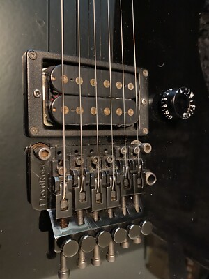 1987 CHARVEL MODEL 2 Made In Japan Black W/Floyd Rose & Hardcase