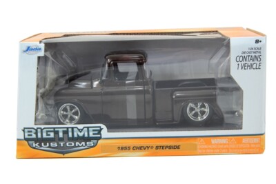 JADA BIGTIME BTK 1955 CHEVY STEPSIDE PICKUP TRUCK 1:24 BROWN 90160