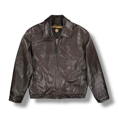 Vintage Andrew Marc New York Leather Jacket Mens Medium