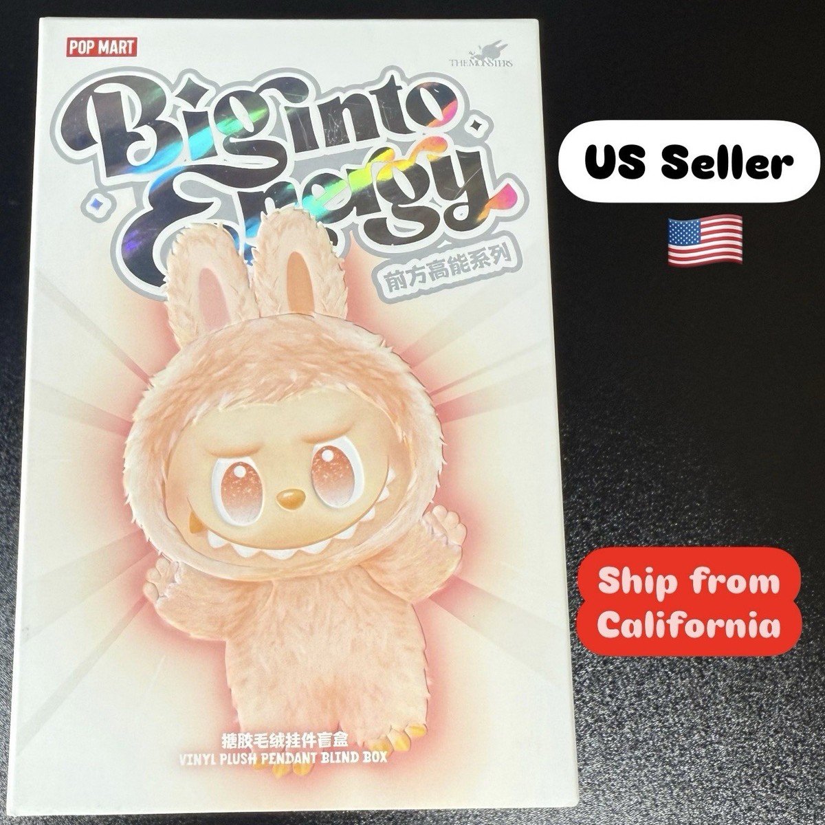 AUTHENTIC Pop Mart Labubu The Monsters Big into Energy Single
