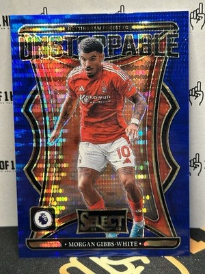 2024 Panini Select - Unstoppable Blue Pulsar Prizm #15 Morgan