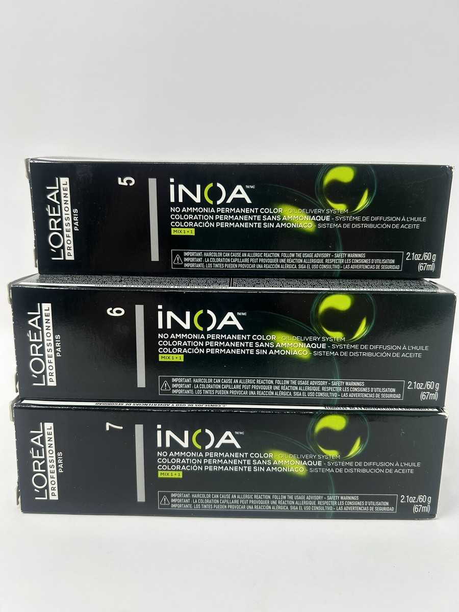 Loreal inoa ammonia free hair color 2.1 oz - Choose YOUR Color | eBay