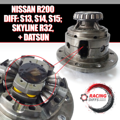 Progressive LSD conversion set (Fits: Nissan S13, S14, S15) R200