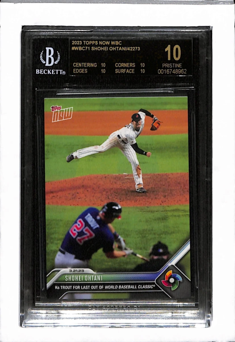 Shohei Ohtani Beckett Grading Services (BGS) Baseball Sports