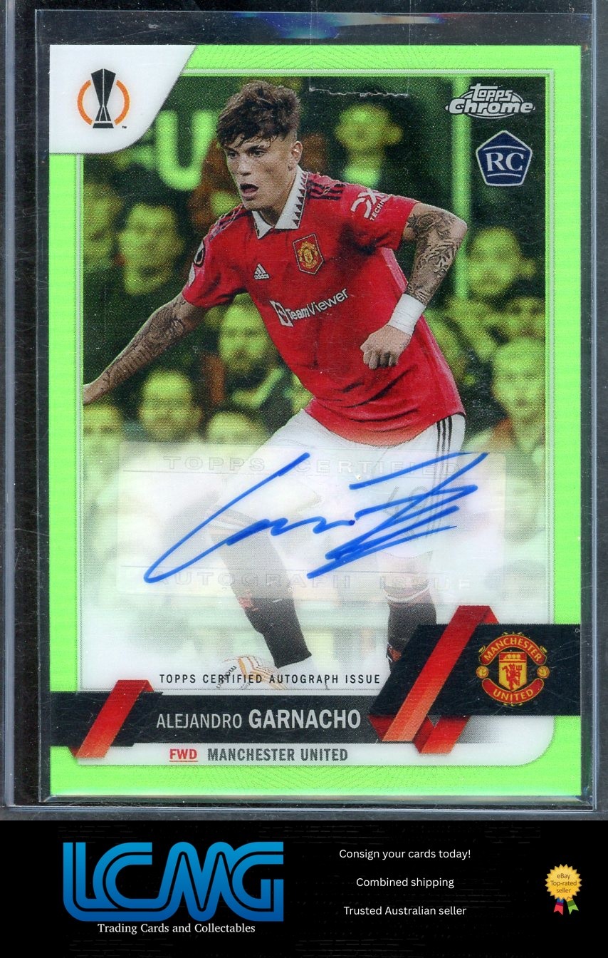 Alejandro Garnacho 2022 Topps Chrome UEFA Club Competitions #CA-AG
