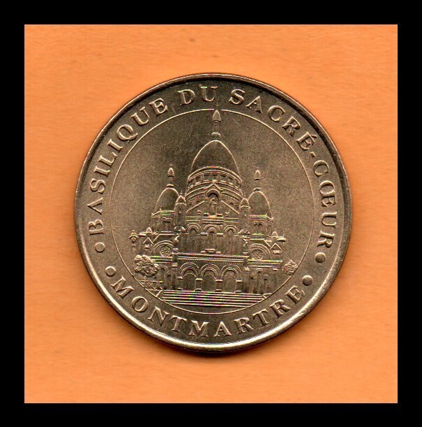 Medal Montmartre 2002 BASILIQUE DU SACRE COEUR MONNAIE DE PARIS