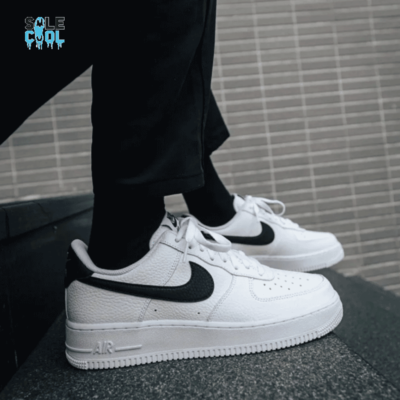 Nike Air Force 1 GS/MENS White/Black CASUAL Shoes CT3839-100
