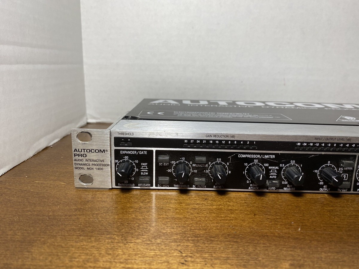 Behringer Autocom Pro Audio Interactive Dynamics Processor Model