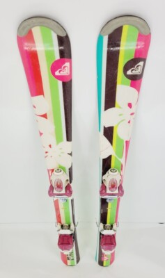 Roxy Hibiscus 110cm Skis w/ Roxy Bindings | eBay