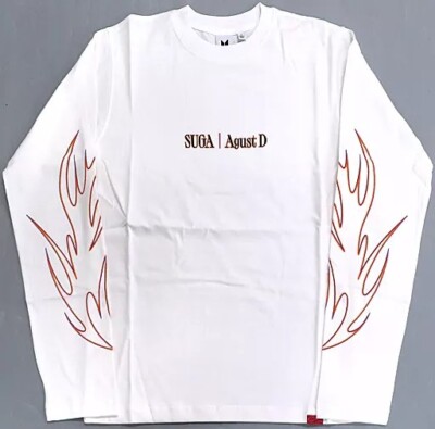 BTS SUGA LONG SLEEVE SHIRT ASIA VER Agust D TOUR D-DAY in SEOUL