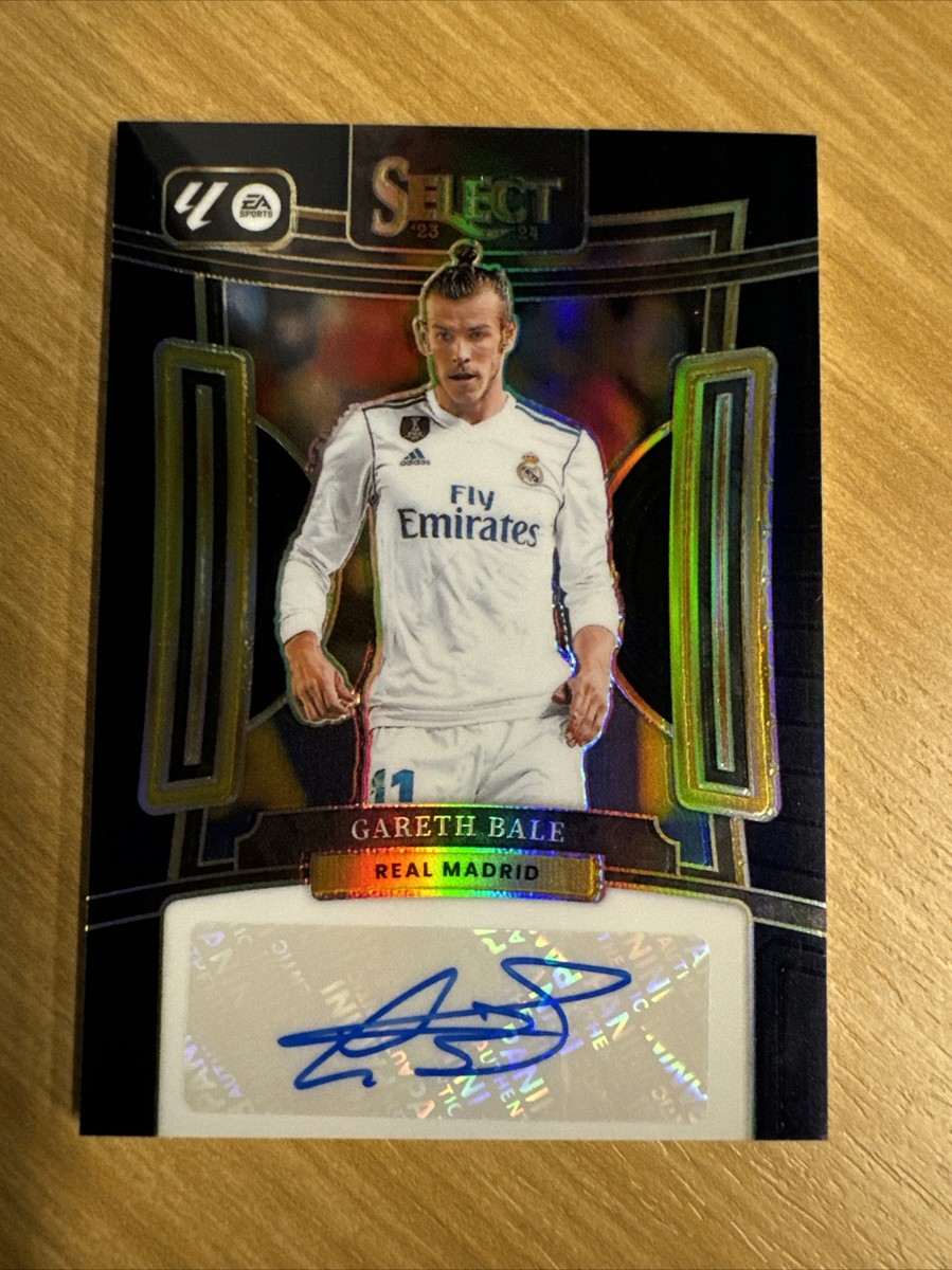 2023-24 Select La Liga GARETH BALE BLACK Prizm Auto 1/1 ONE OF ONE