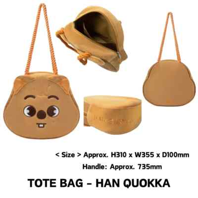 Stray Kids HAN QUOKKA Tote Bag Skzoo Pop Up Store 2025 Official