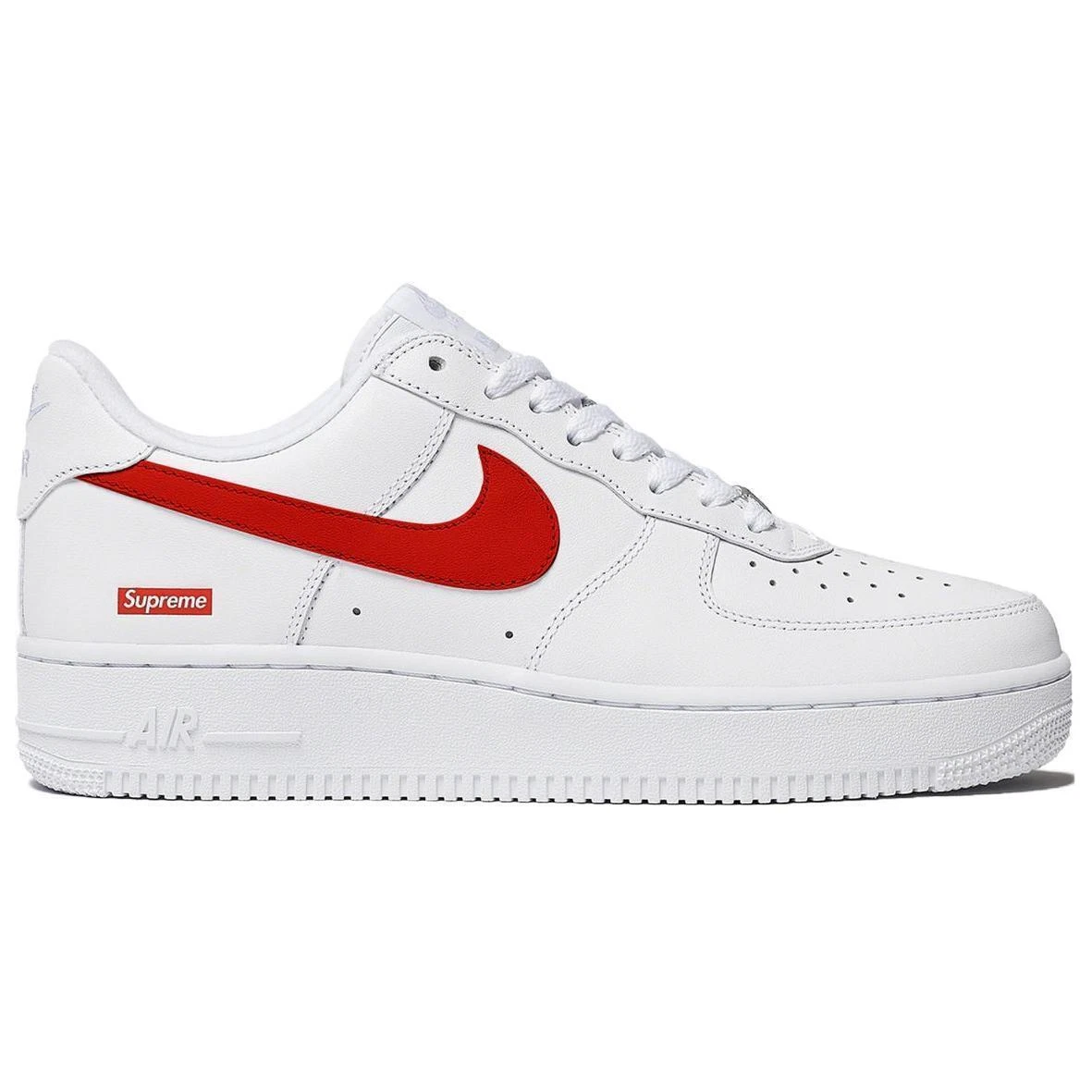 Nike Supreme x Air Force 1 Low Box Logo - Speed Red for Sale