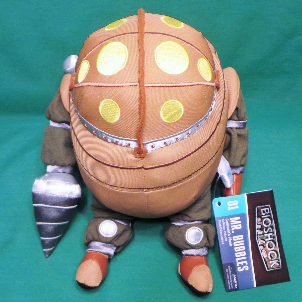 BioShock Mr. Bubbles Big Daddy Collector's Plush Figure 11