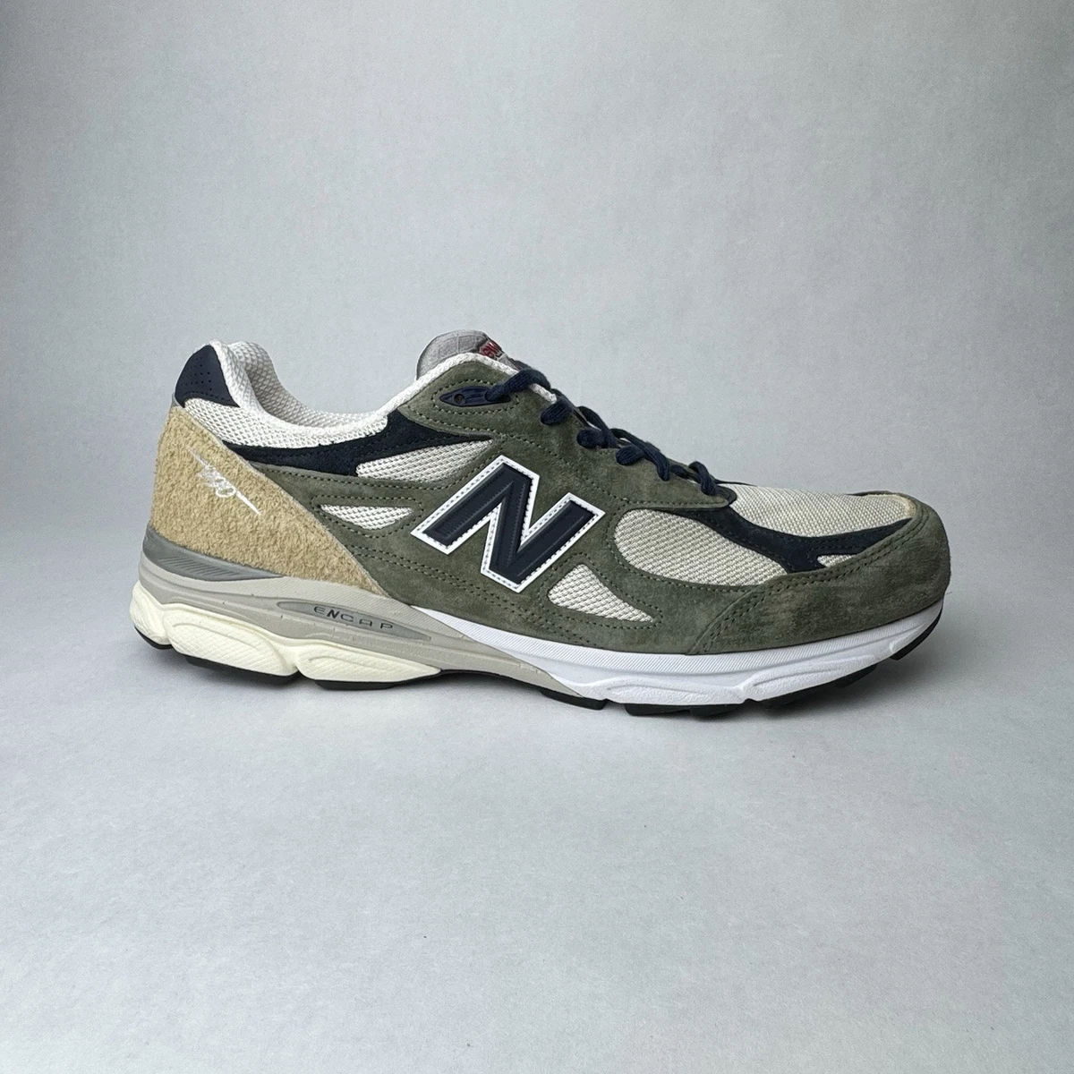 New Balance 990v3 Made in USA Grey White for sale | eBay