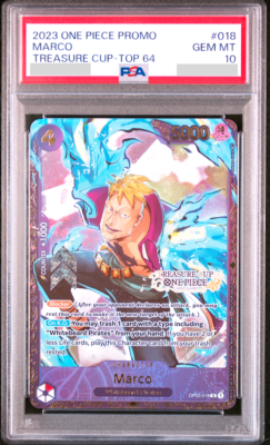 PSA 10 Marco English Treasure Cup 2023 Top 64 Prize Promo One