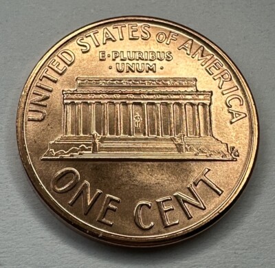 1992-P Lincoln Memorial Penny 1cent Coin from US Mint Set