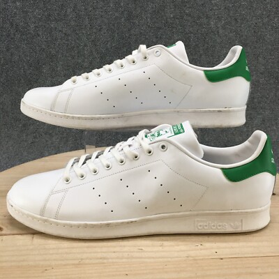 Adidas Shoes Mens 19 Stan Smith Sneakers White Leather Lace Up