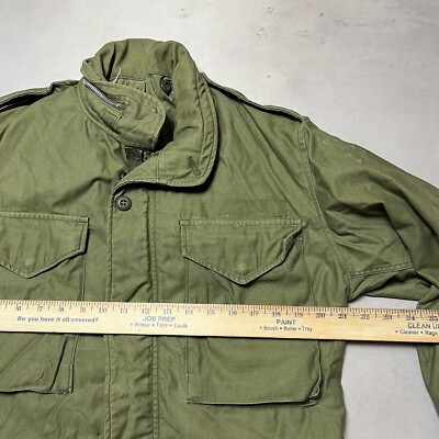 Vintage So-Sew Styles M65 OG-107 Men's Green Military Field Coat