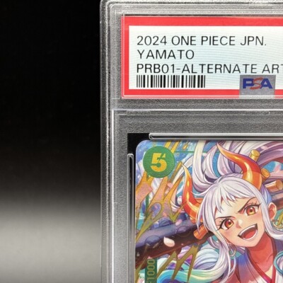 PSA 10 Yamato OP01-121 SEC PRB-01 Alt Art One Piece Card Japanese