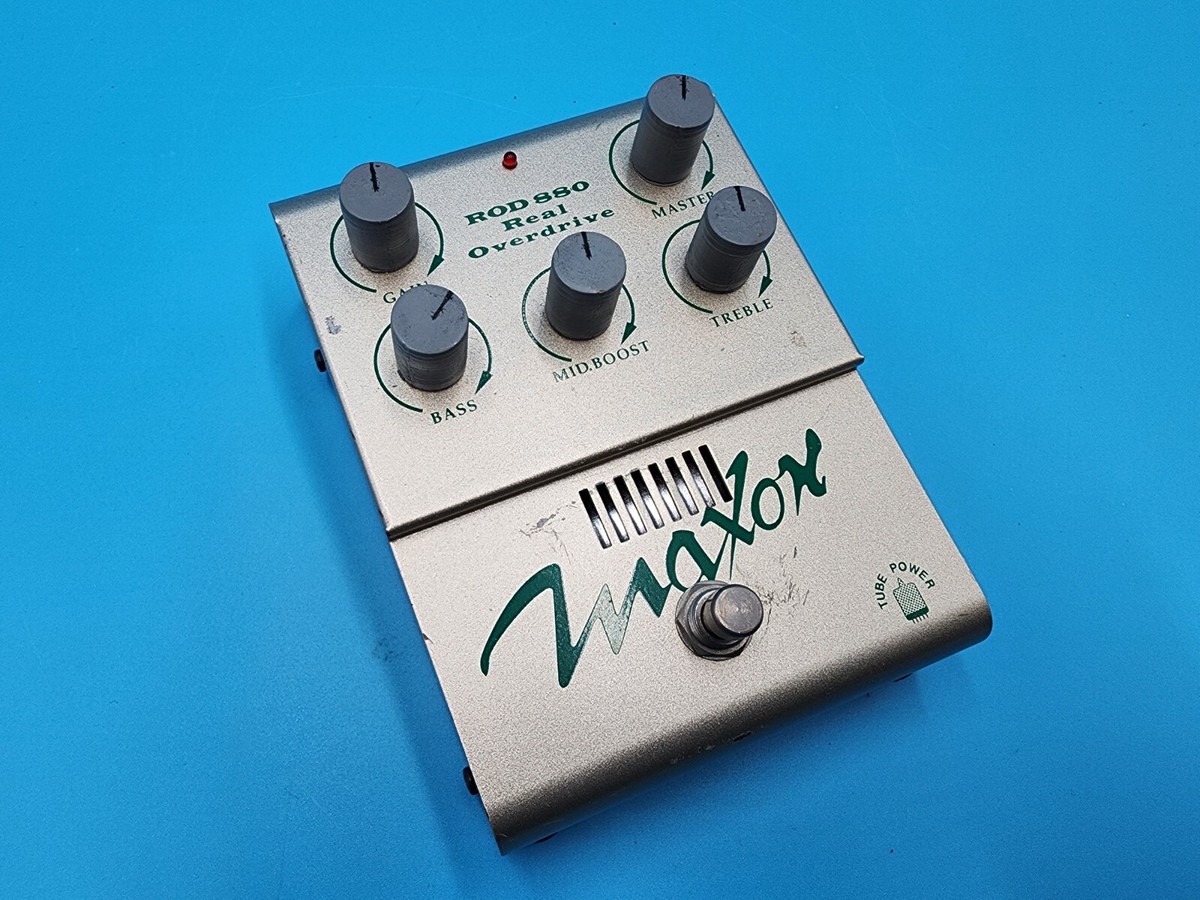 Maxon ROD 880 Real Overdrive Guitar Effect Pedal Tube Preamp Valve