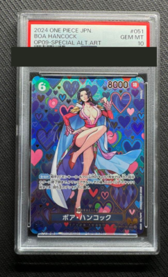 PSA10 Boa Hancock SP One Piece Card The New Emperor op07-051 OP09