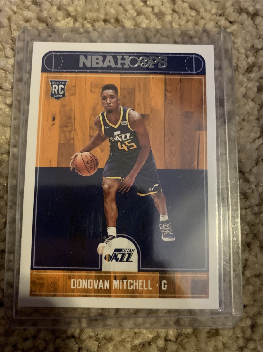 DONOVAN MITCHELL NBA HOOPS ROOKIE!! | eBay