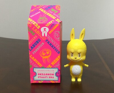 HOW2WORK x Kasing Lung The Little Monsters 2 Yellow Labubu POP