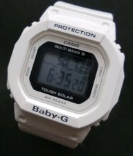 Casio BABY-G BGD-5000-7JF 40mm White Resin Case and Strap Women's