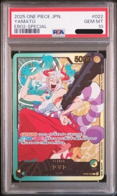 PSA 10 Yamato OP06-022 EB02 SP Anime 25th Collection ONE PIECE