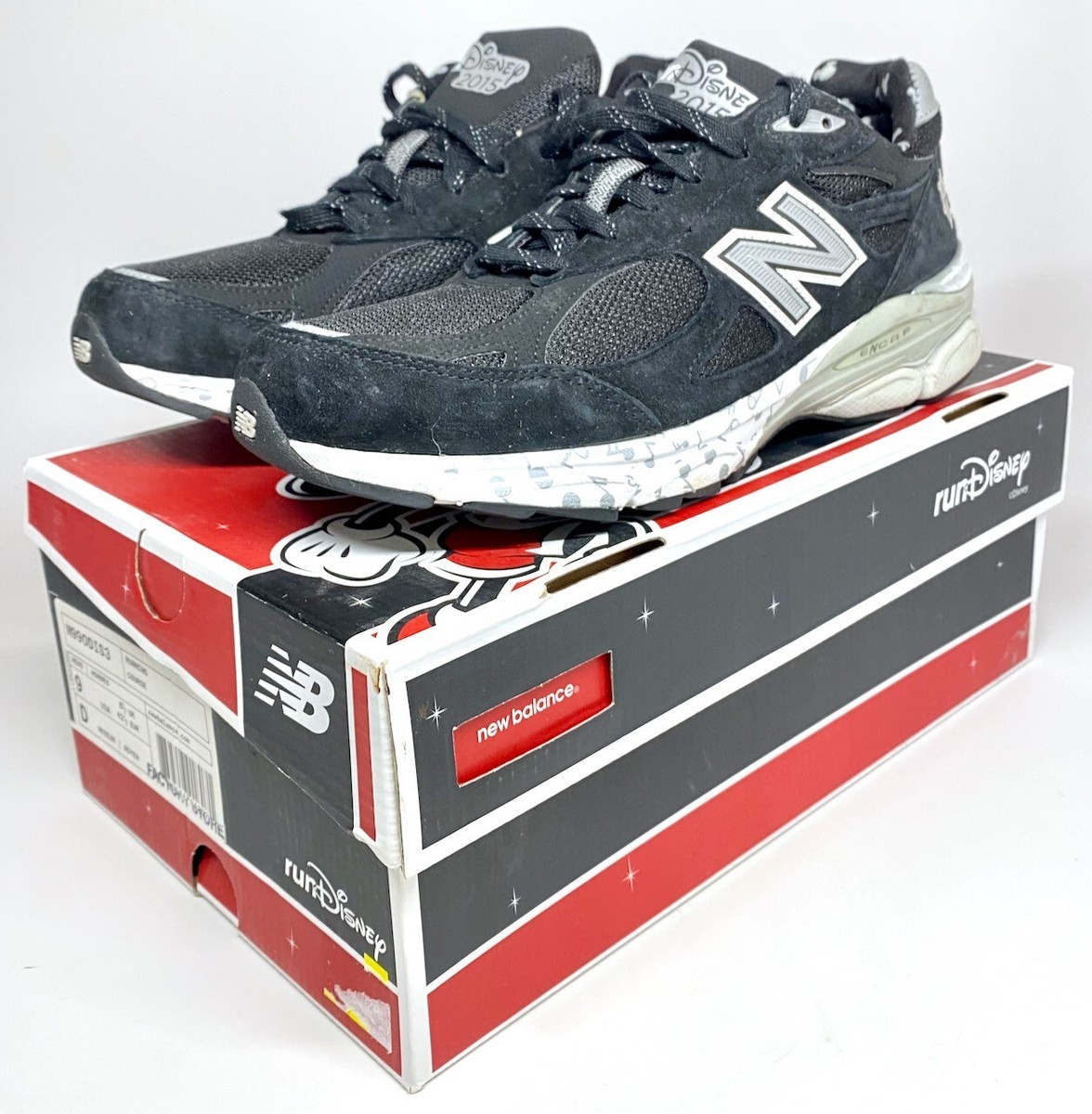 New Balance RunDisney 2015 Steamboat Willie Mickey Mouse Black