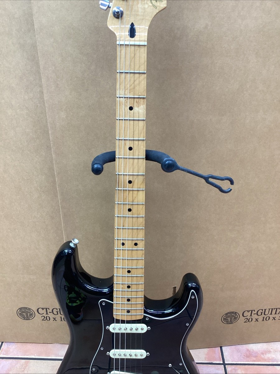 2006 Fender Mexican Stratocaster Black Maple Electric Guitar | eBay