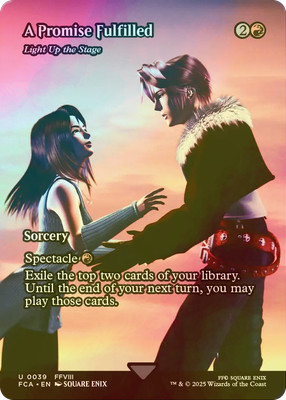 MTG FOIL A Promise Fulfilled (Full Art ) English | eBay