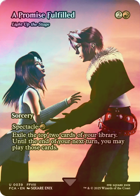 MTG FOIL A Promise Fulfilled (Full Art ) English | eBay