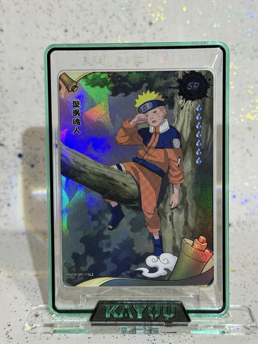 Naruto Uzumaki NRZ06-SR-115L2 Official Naruto Kayou Trading Card