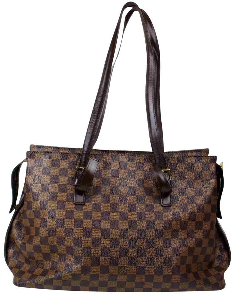 Louis Vuitton Damier Ebene Chelsea Zip Tote 860978 | eBay
