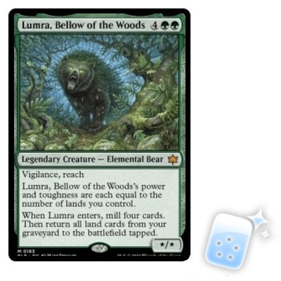 LUMRA, BELLOW OF THE WOODS Bloomburrow BLB Magic MTG MINT CARD | eBay