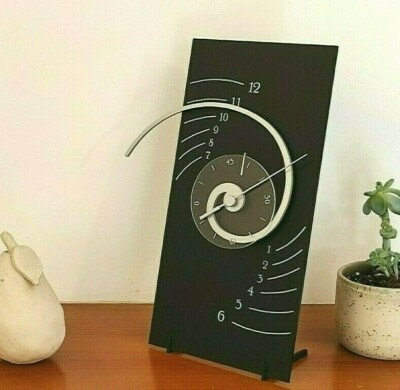 Unique Spiral Clock,Desk/Wall ,Mathematical,Advanced,Artistic