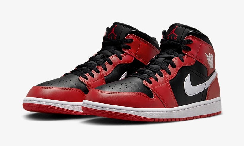 DQ8426-061 Nike Air Jordan 1 Mid Gym Red Black (Men's) | eBay