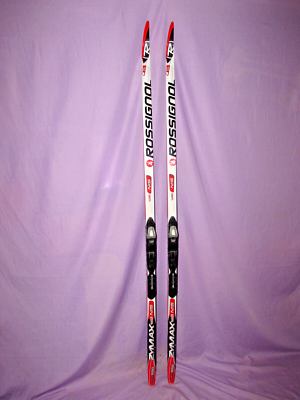 Rossignol ZYMAX Classic NIS cross country skis 186cm w/ Salomon