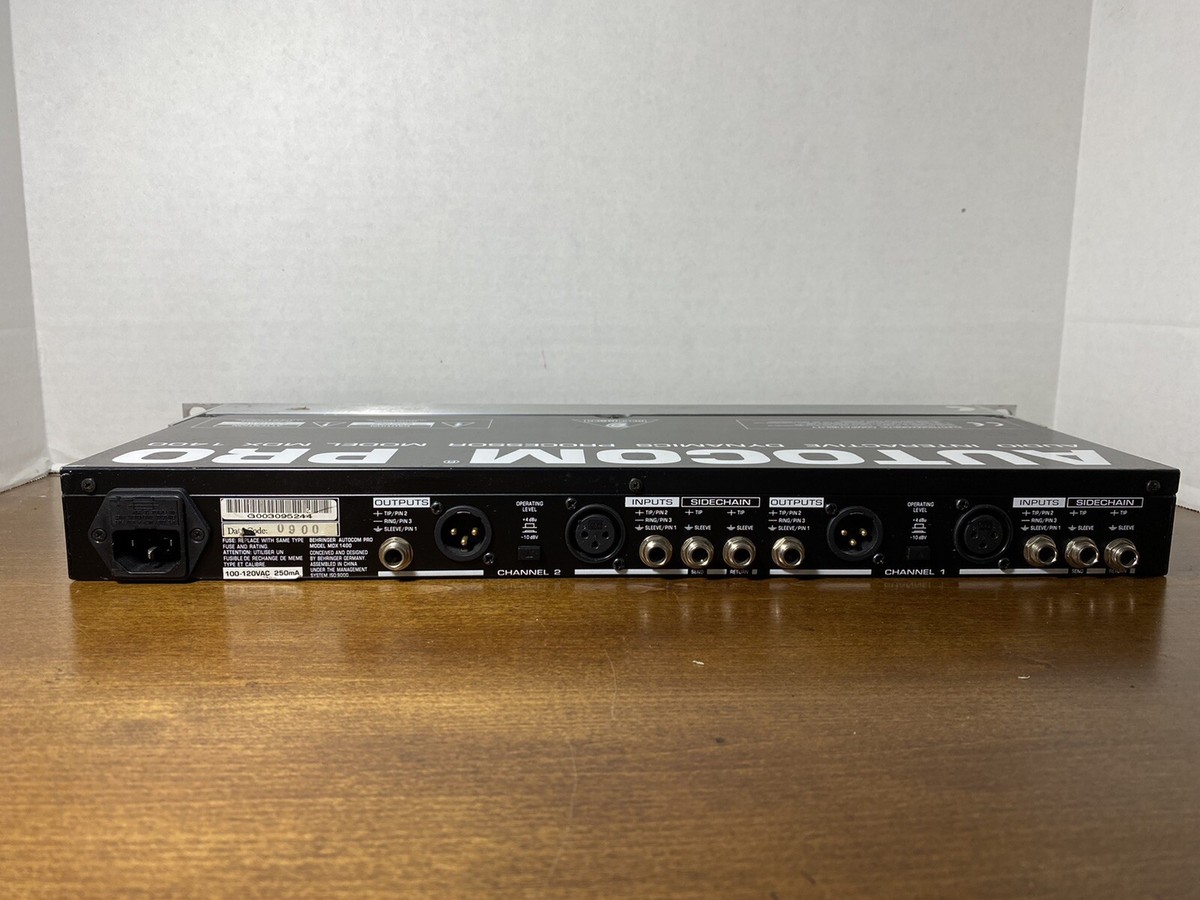 Behringer Autocom Pro Audio Interactive Dynamics Processor Model