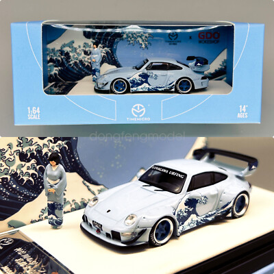 Time Mirco 1:64 Porsche RWB 993 Wide Modified Kanagawa Surfing