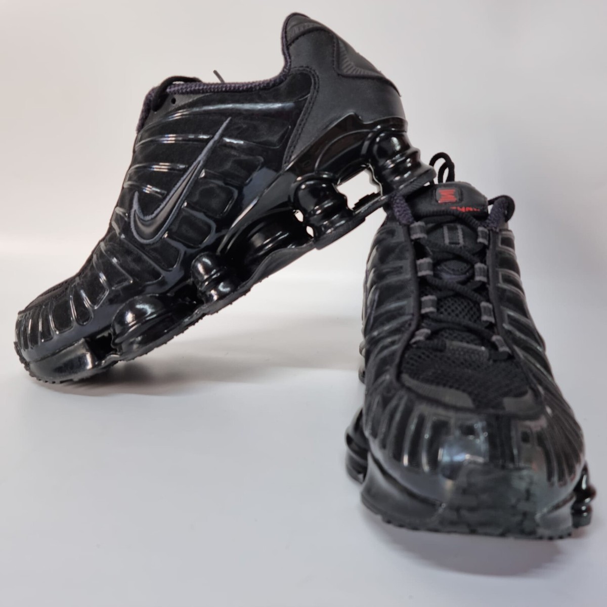 Nike Shox TL Triple Black Mens 7US 6UK 2019 Rare Sneakers New Low