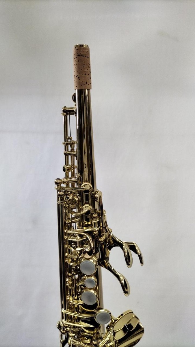 Yamaha YSS-62 Soprano Saxophone Sax Purple Logo Maintained Vintage