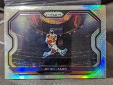 2020-21 Panini Prizm - LeBron James #1 Silver Prizm Kobe Tribute