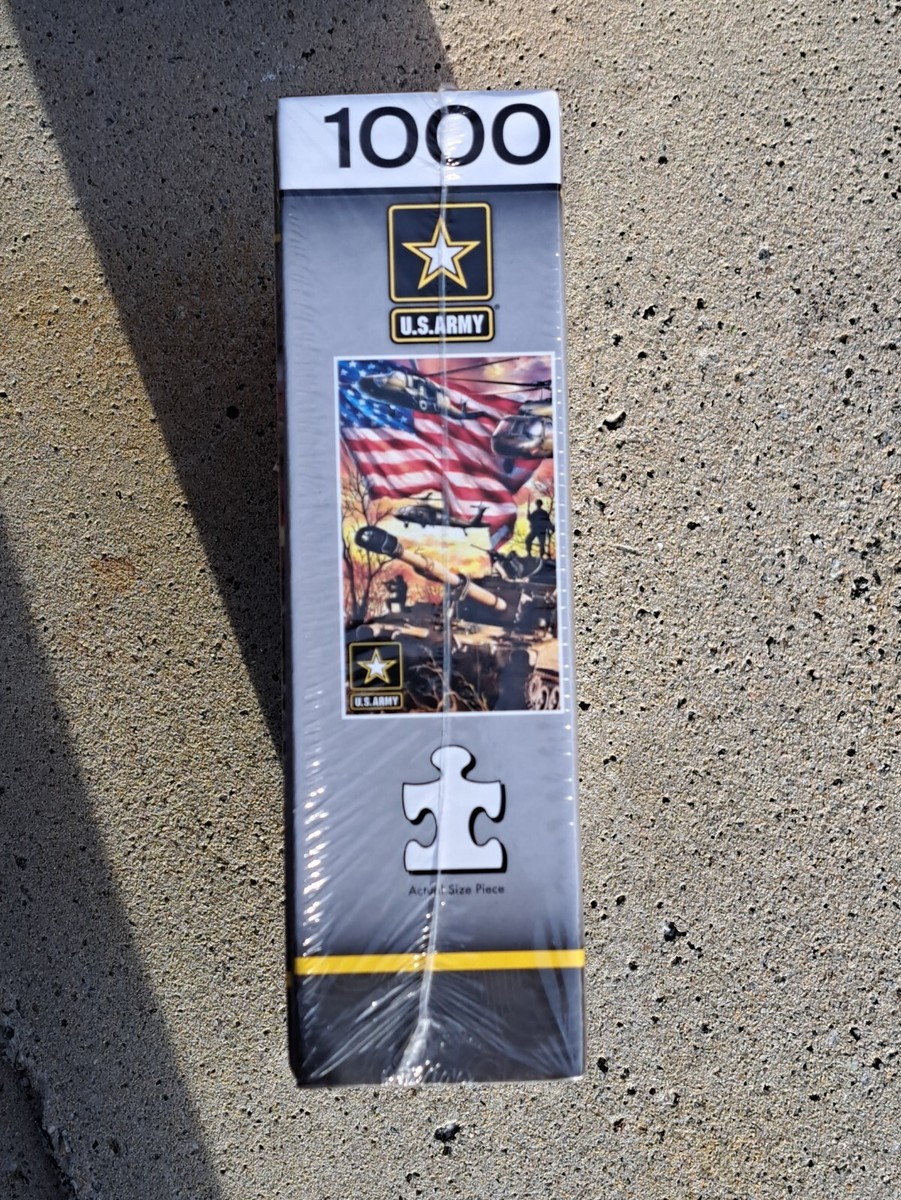 Masterpieces U.S. Army FIREPOWER 1,000 Piece Jigsaw Puzzle NEW IN