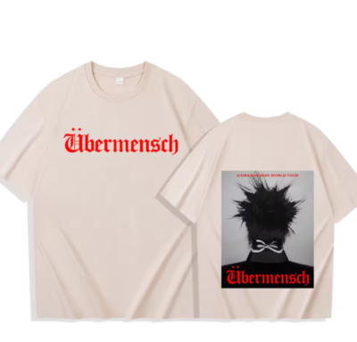 G-DRAGON 'ÜBERMENSCH 2025 World Tour' V.I.P Fan Merch T-Shirt