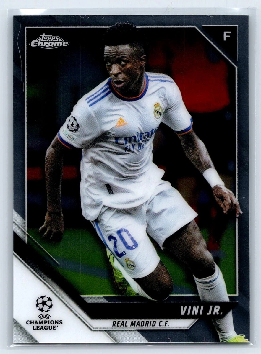 2021-22 Topps Chrome UCL Vinicius Junior #63 for sale | eBay